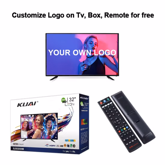Fabricant de téléviseurs OEM Android Smart TV personnalisé 40 43 50 55 pouces 2K Full HD 4K Ultra HD écran plat LED TV