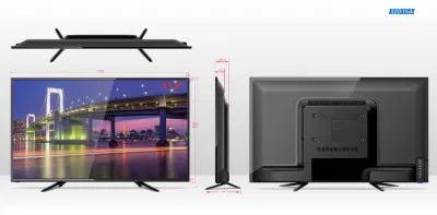 TV LED intelligente 55 pouces UHD Grade a, panneau Android9.0, prix de gros d'usine OEM