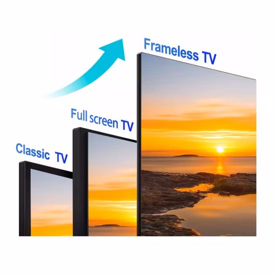 Télévision LED d'écran UHD d'OEM 43 pouces 2K FHD Android 11,0 Smart TV