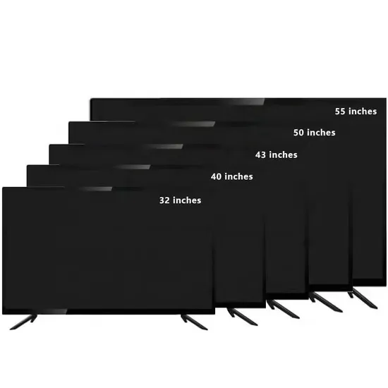 Bonne qualité 43" 50" 55" 4K UHD Android Smart TV LCD LED